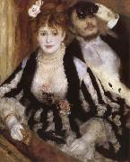 Pierre-Auguste Renoir The Teatre Box painting